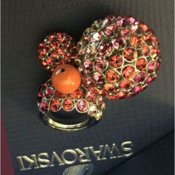 Rare Authentic Swarovski Statement Pink Ring. 52 - Picture 6 of 6